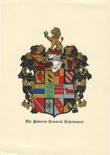 Pomeroy Armorial Achievement